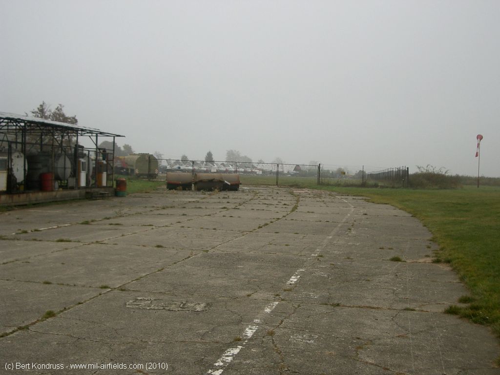 Taxiway to the north