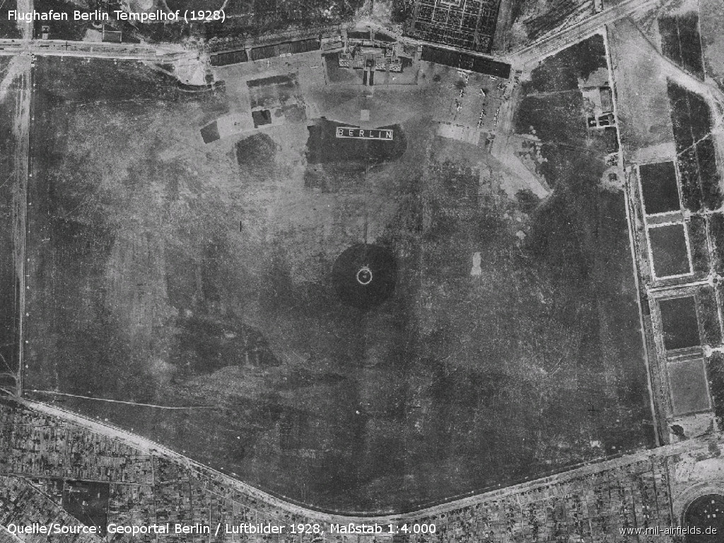 Aerial picture from 1928