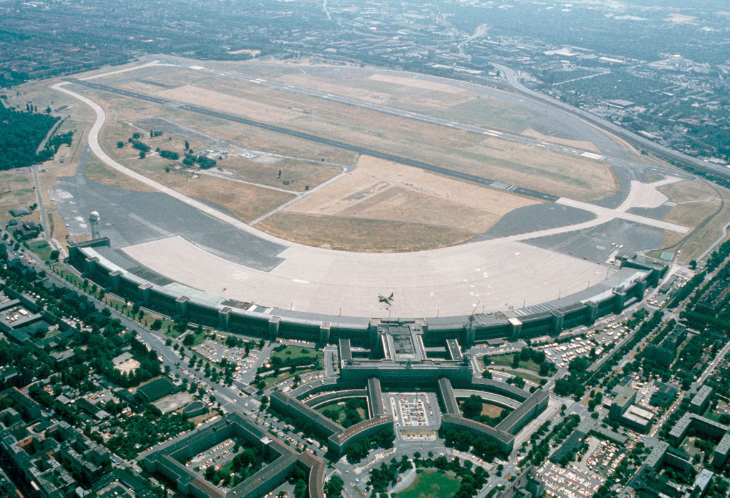 Aerial picture of Berlin Tempelhof Central Airport