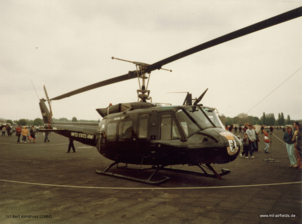 US Army helicopter Bell UH-1 Iroquois 