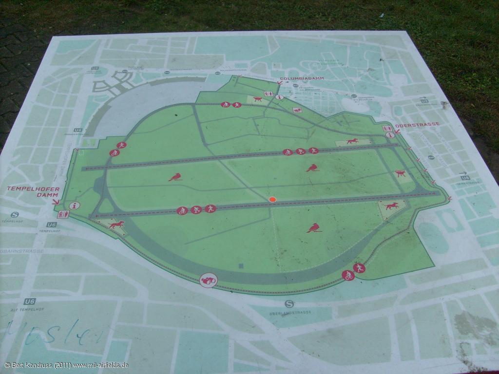 Karte Tempelhofer Feld