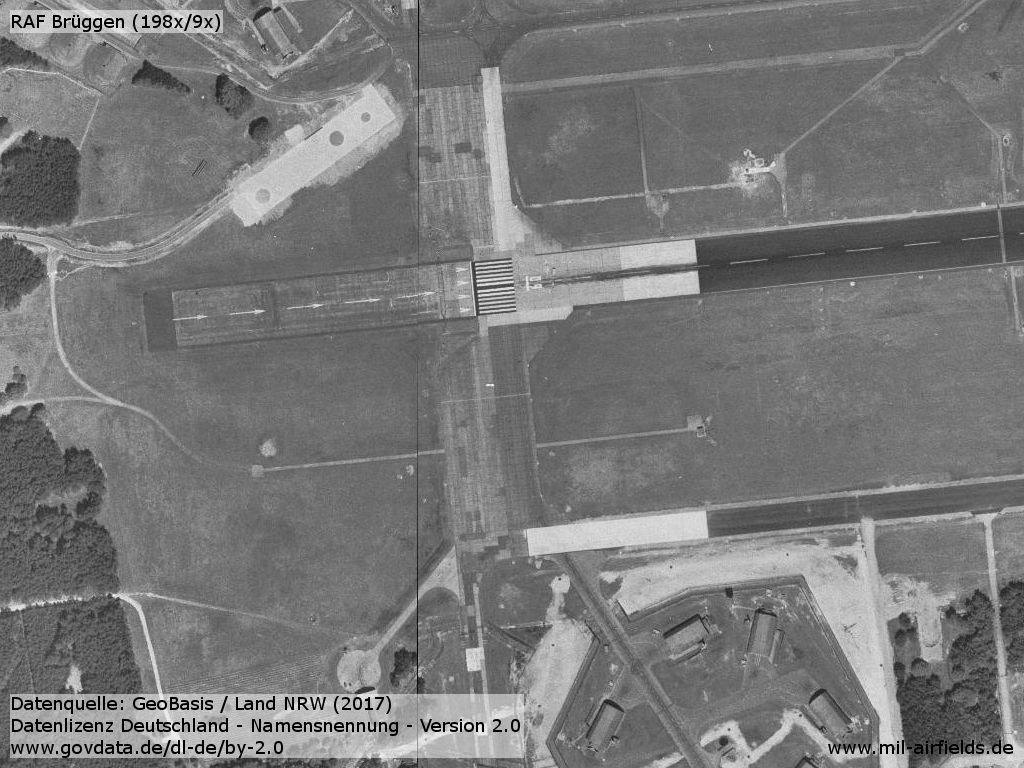 Runway of Brüggen airfield