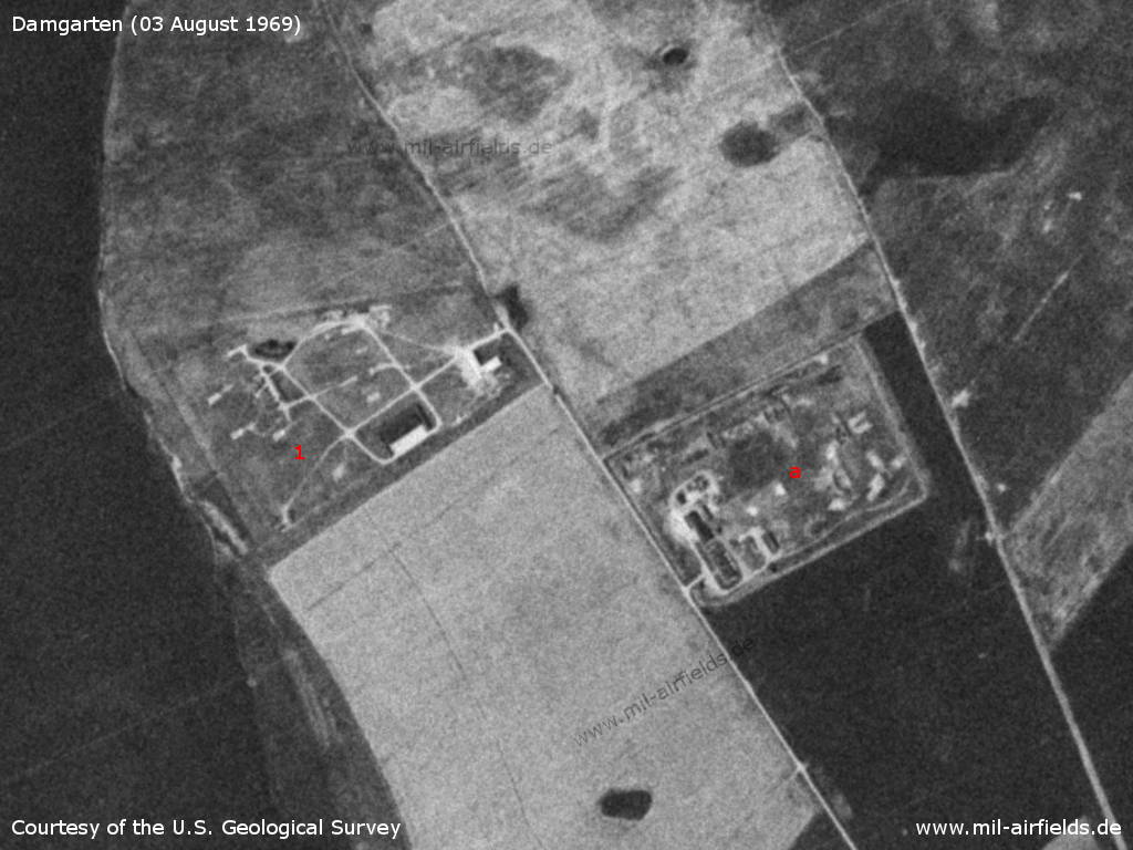 Soviet SA-3 Goa SAM site near Saal, Germany