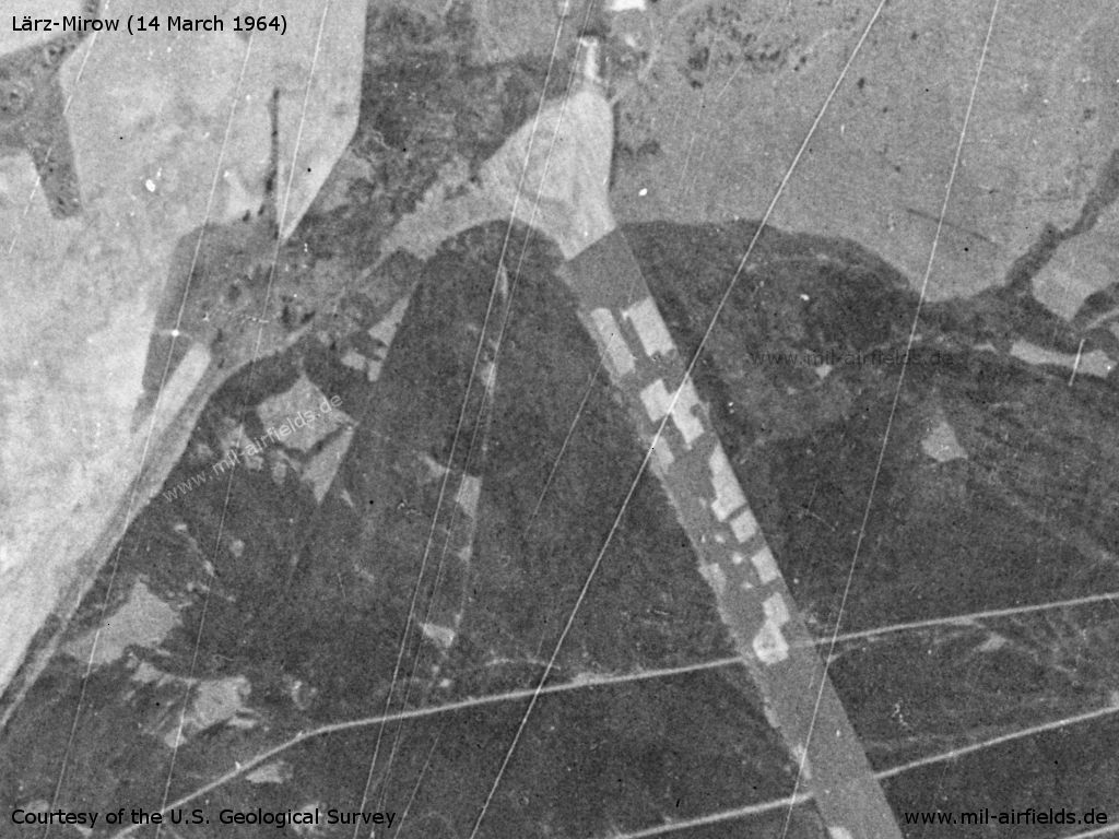 Closed runway Mirow air base