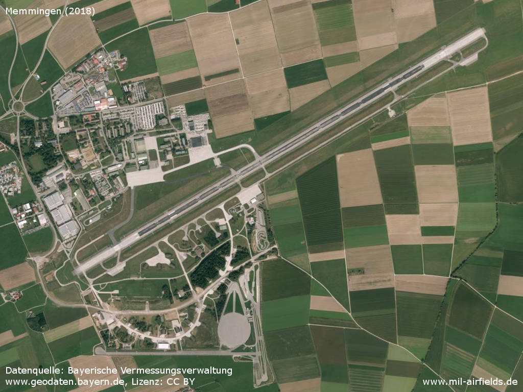Luftbild Flughafen Memmingen Allgäu Airport 2018