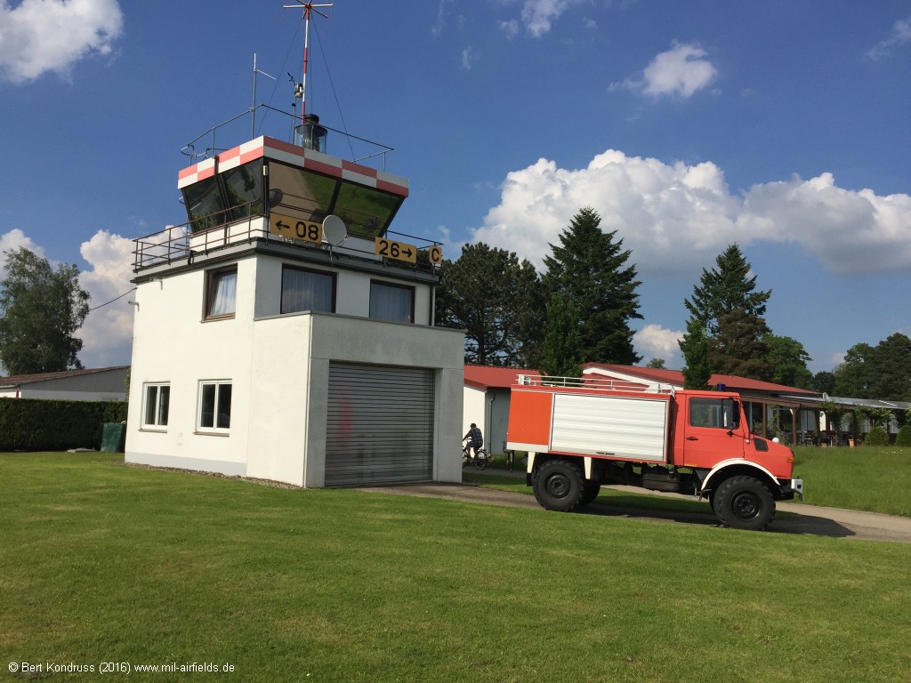 New control tower at Mengen airfield
