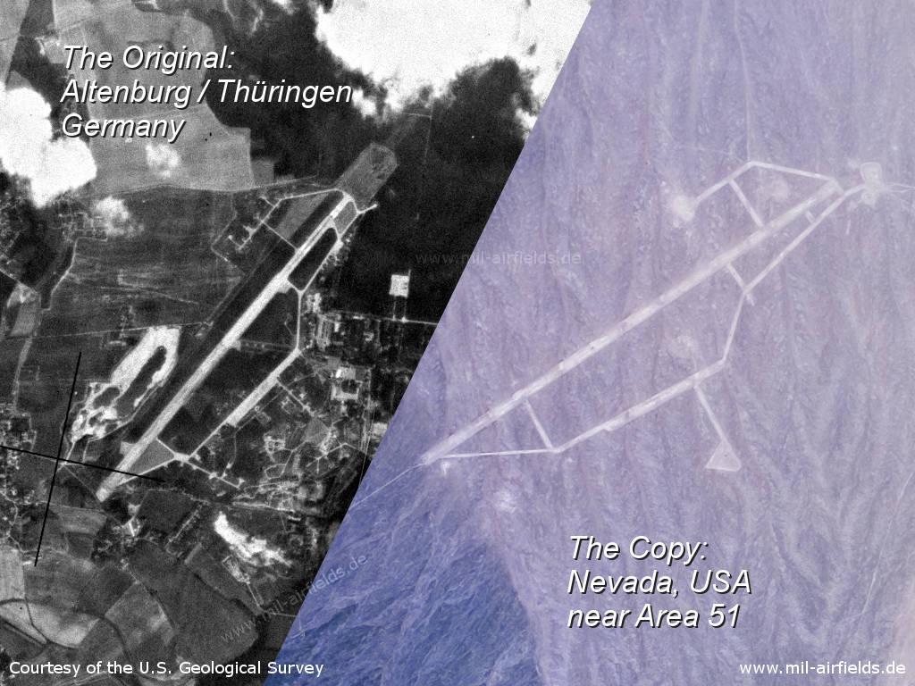 Soviet airfield near Area 51 in Nevada