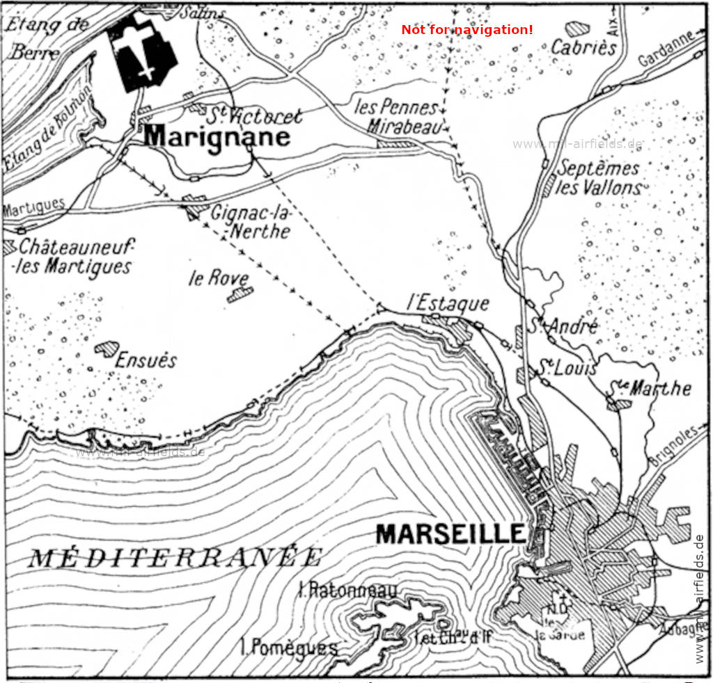 Map Marseille 1931
