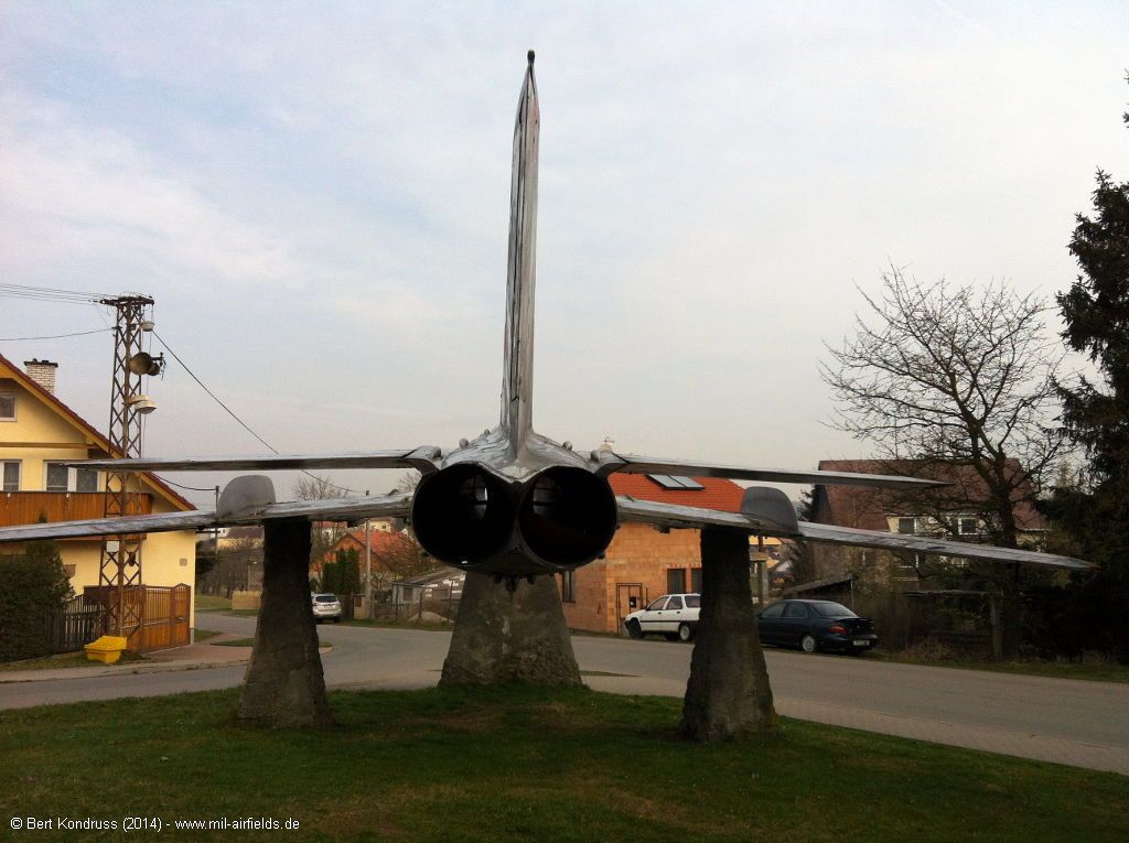 MiG-19 Heck-Ansicht