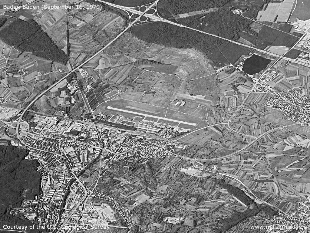 Aerial image of Baden Oos Airport