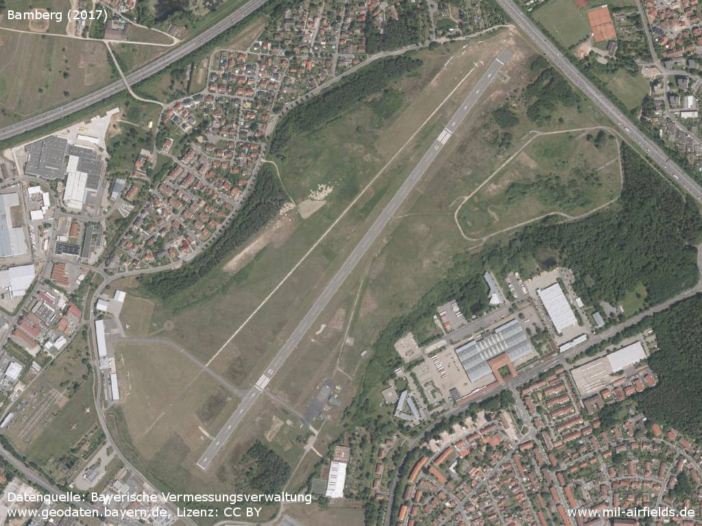 Aerial image Bamberg AIrfield 2017