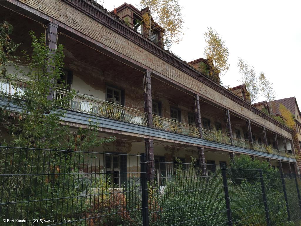 Russisches Krankenhaus Beelitz Heilstätten: Chirurgie Balkon 2