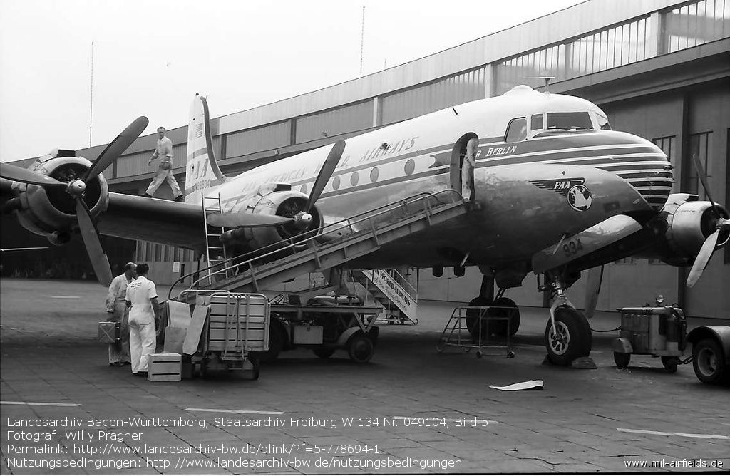 PAA C-54 Skymaster (Douglas DC-4) N88934 