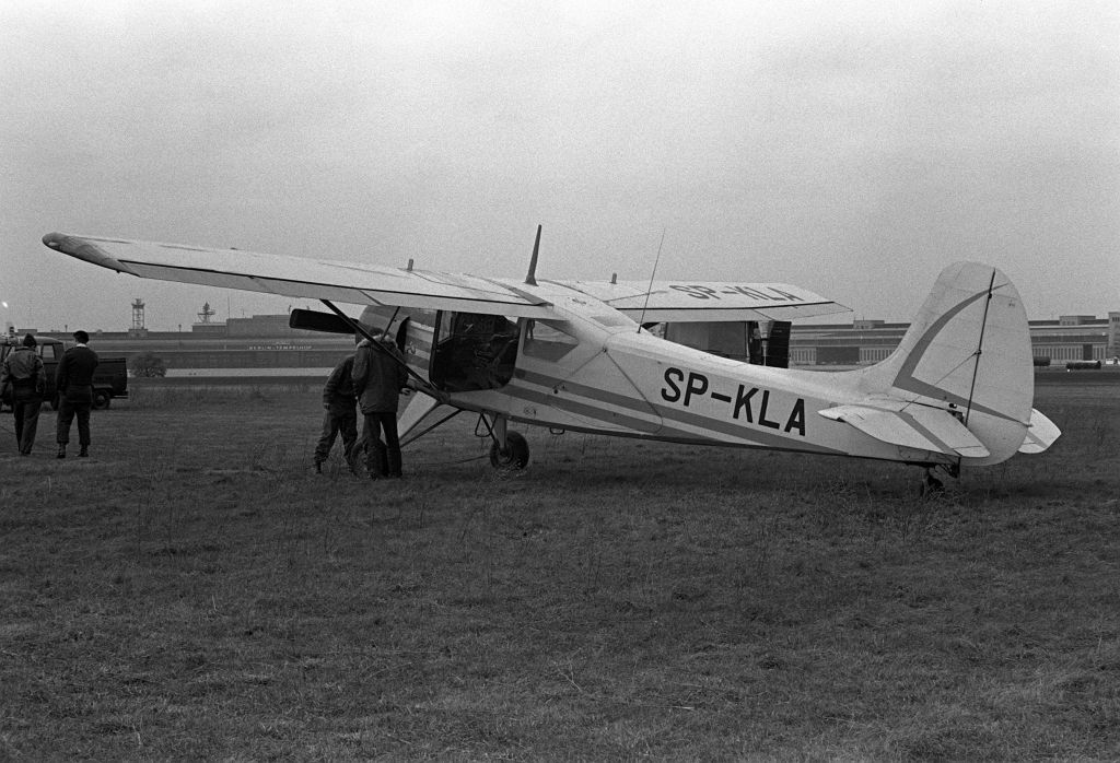 Polish Yak-12 SP-KLA at Tempelhof