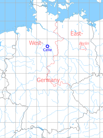 Karte mit Lage Flugplatz Celle Wietzenbruch