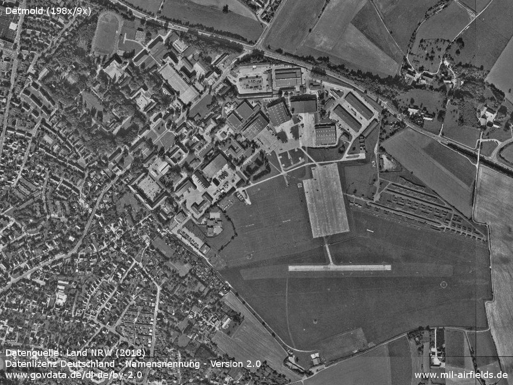 Hobart Barracks and Detmold airfield, Germany