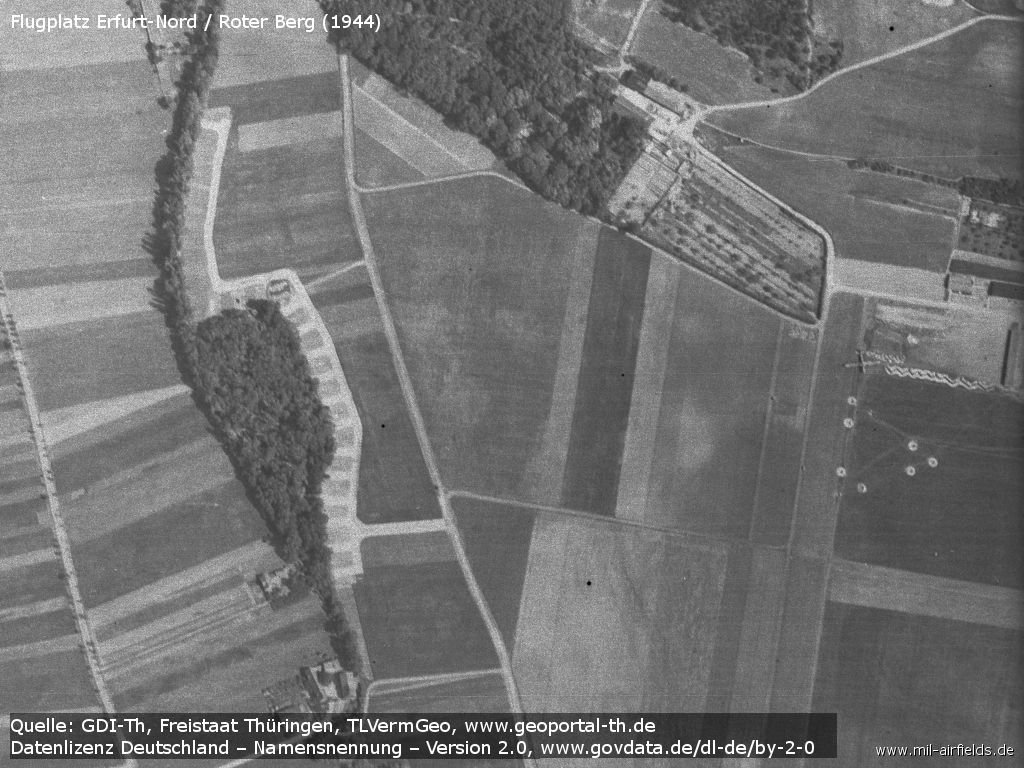 Decentralization area and anti-aircraft artillery site at Erfurt