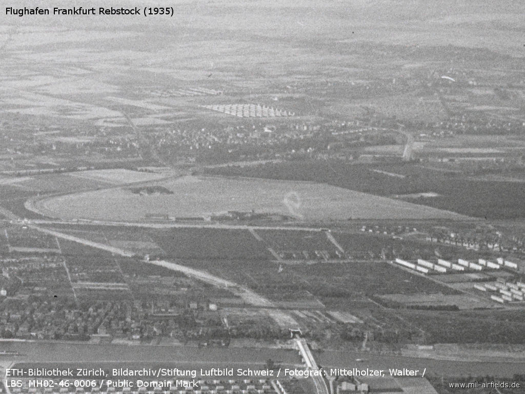 Aerial picture Frankfurt/Main Rebstock airfield