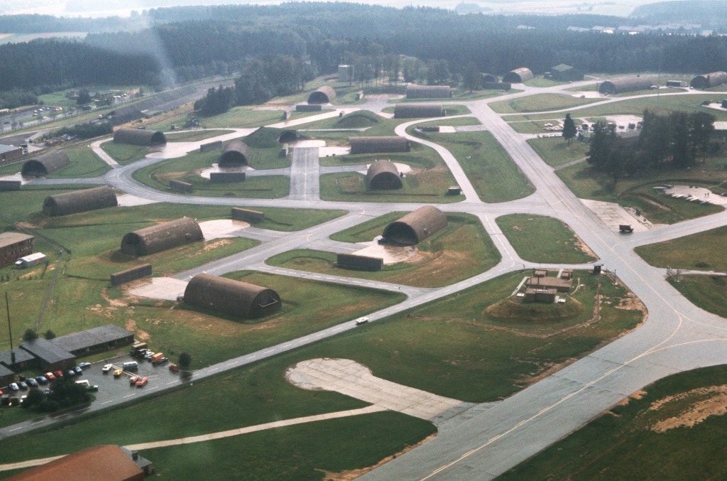 Aerial view Hahn Air Base