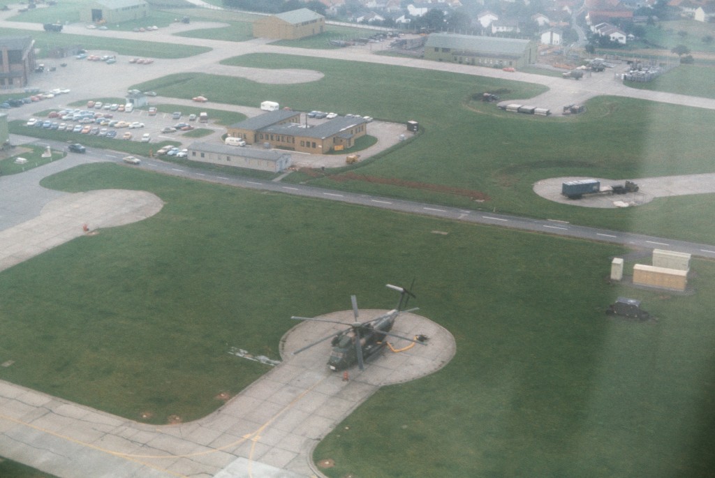 Hahn airfield aerial picture