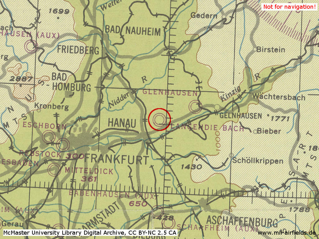 Der Fliegerhorst Hanau im Zweiten Weltkrieg 1944