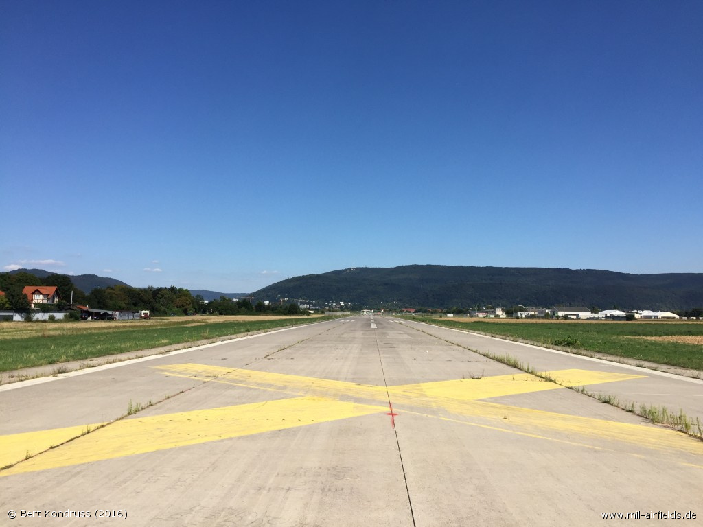Runway of Heidelberg Army Airfield