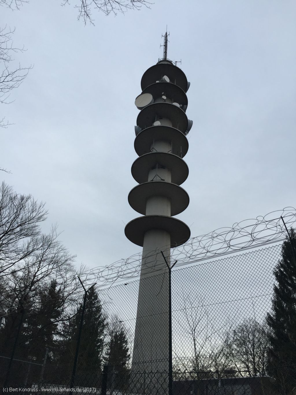 US Army telecommunications tower / microwave site