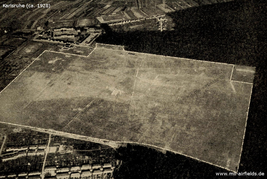 Aerial view ca. 1928