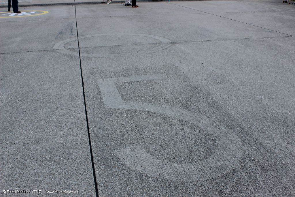 Faded ground marking 5, Landsberg Air Base