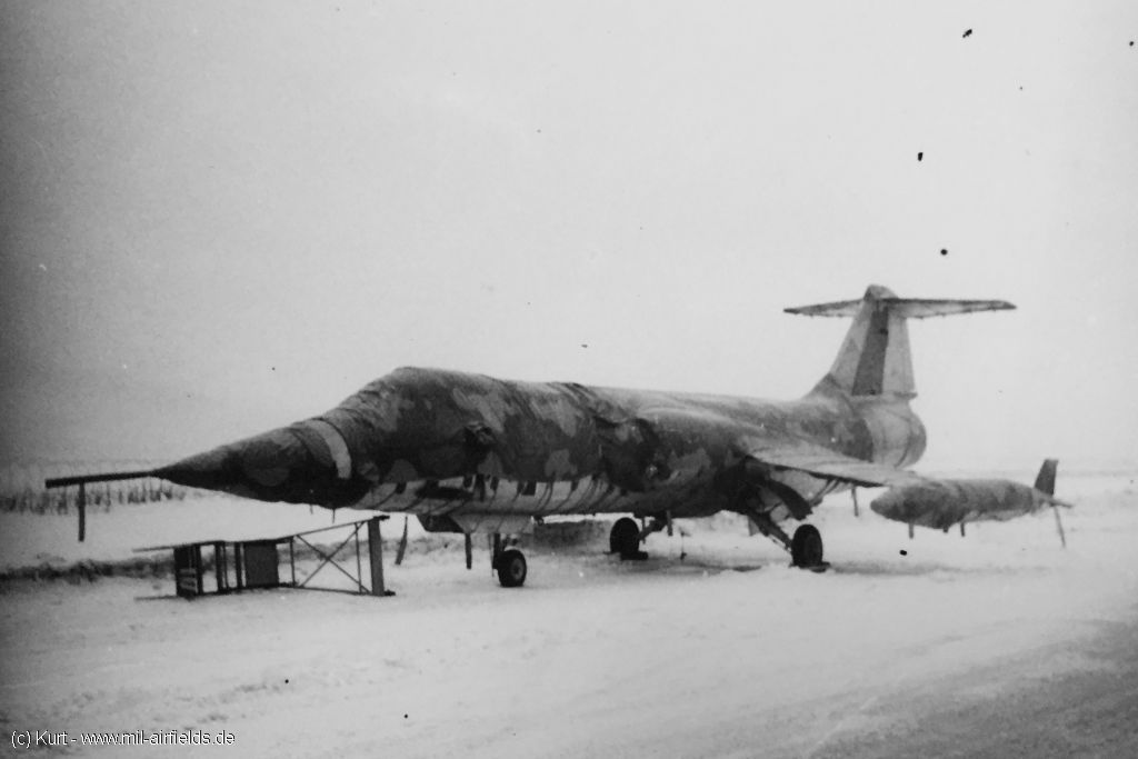 Flugzeug F-104 Starfighter der Luftwaffe