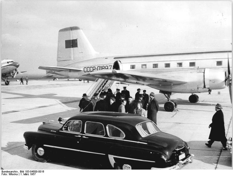 Il-14 Aeroflot in Leipzig