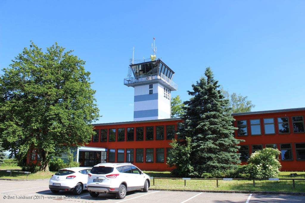Tower at Memmingen Airport, Germany