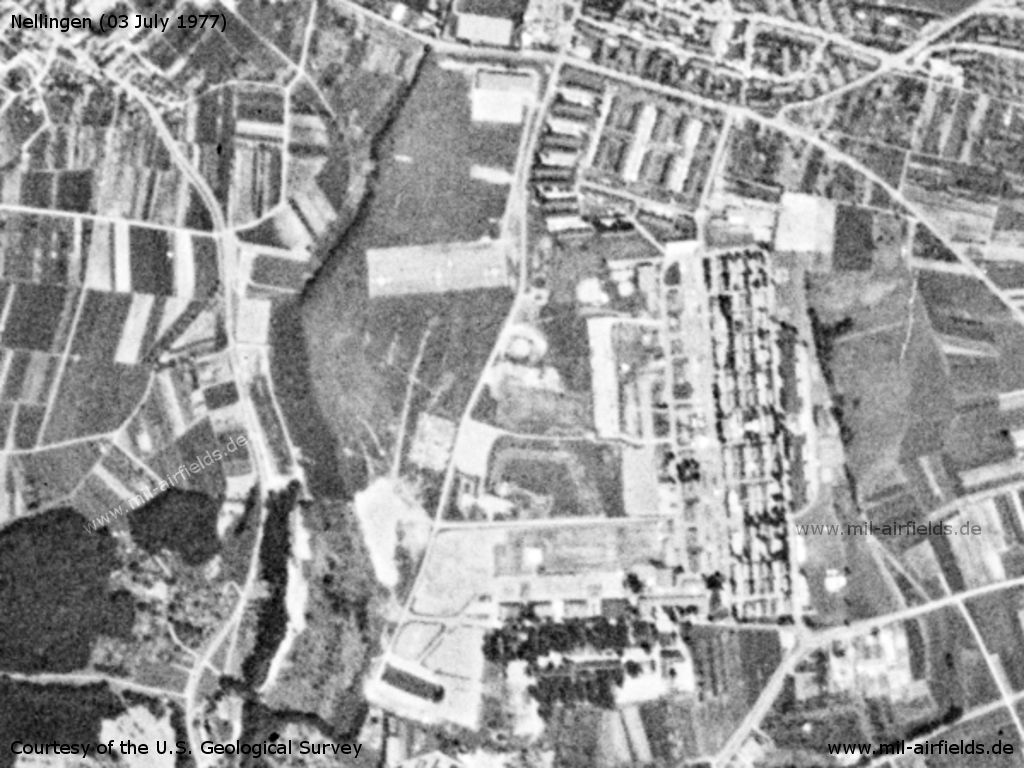Nellingen Army Heliport AHP and Nellingen Barracks, Germany 1977