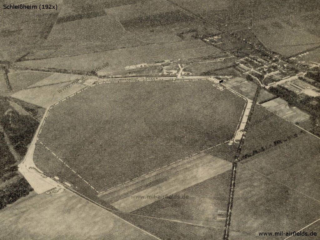 Luftbild Flugplatz Schleißheim ca. 1926