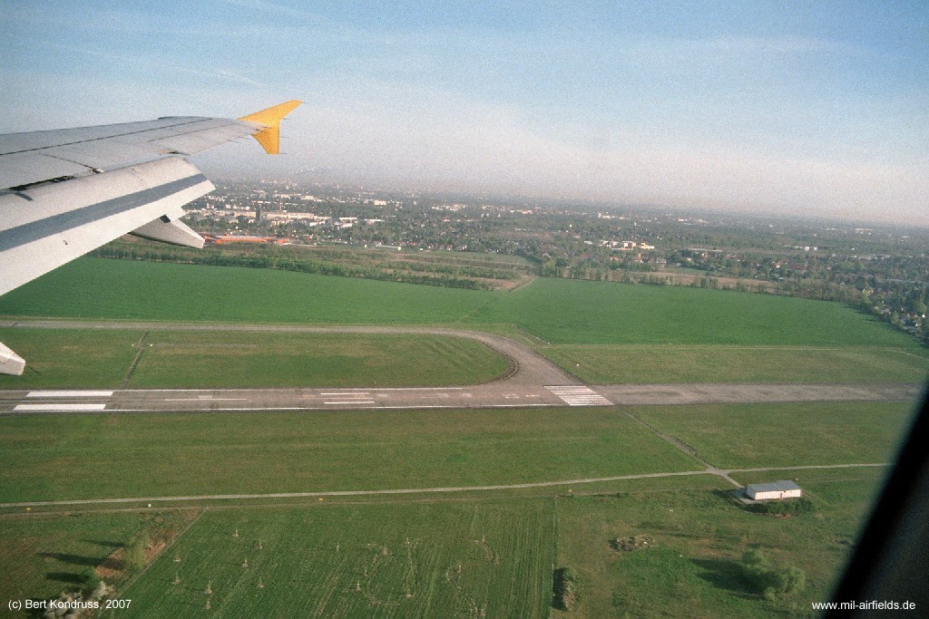 Former northern runway 25R at Berlin Schoenefeld Airport