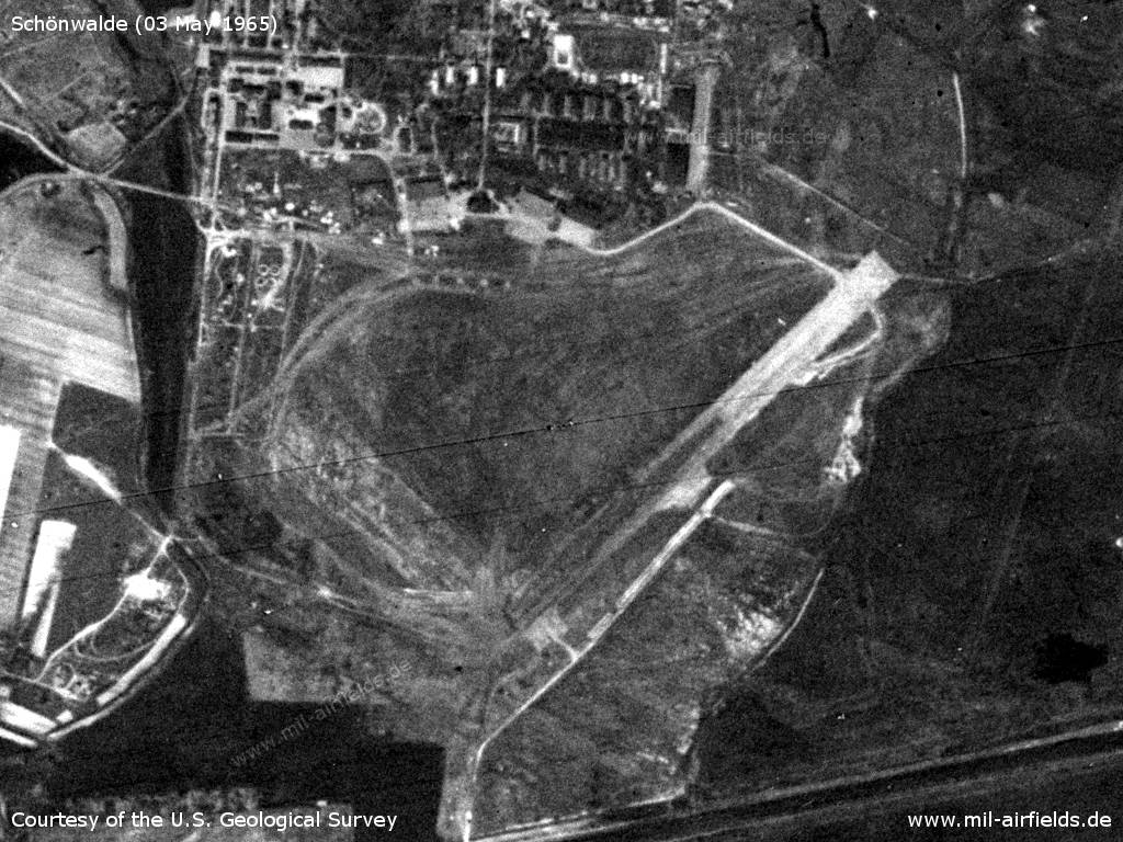 Schonwalde runway and hangars