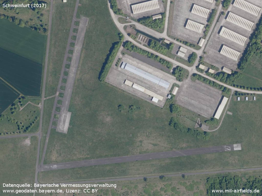 Landebahn Flugplatz Schweinfurt Army Airfield