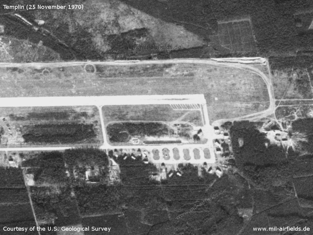 Soviet Air Base Gross Doelln: Western part
