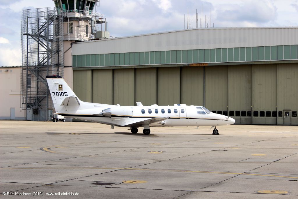 Cessna UC-35A Citation Ultra 97-00105 / 70105 of the US Army, Wiesbaden 2019
