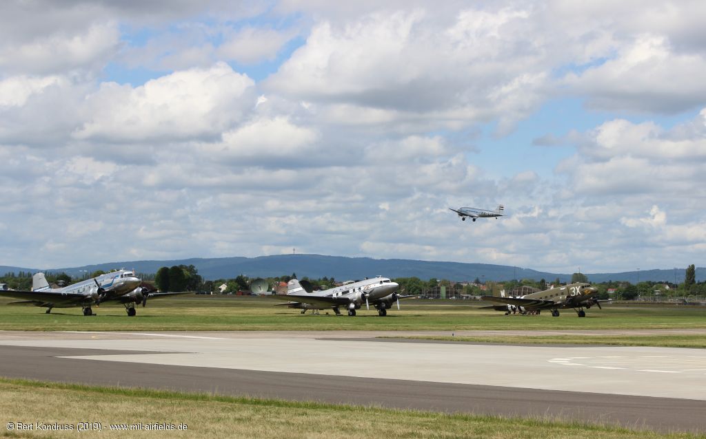 Flugbetrieb mit C-47