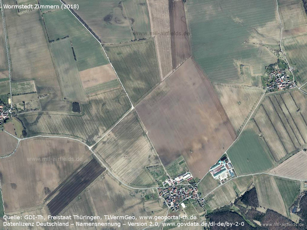 Zimmern, Germany, aerial picture 07 April 2018
