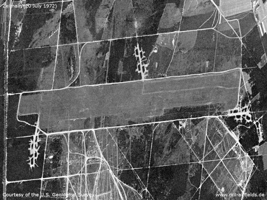Soviet auxilliary airfield Zeithain, East Germany