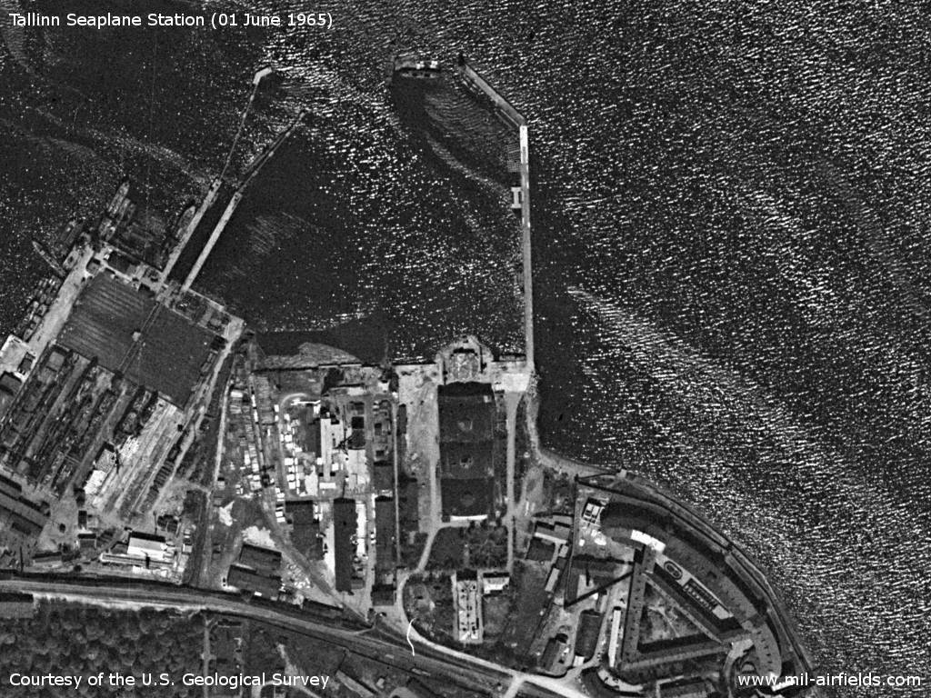 Tallinn Lennusadam Satellitenbild vom Juni 1965