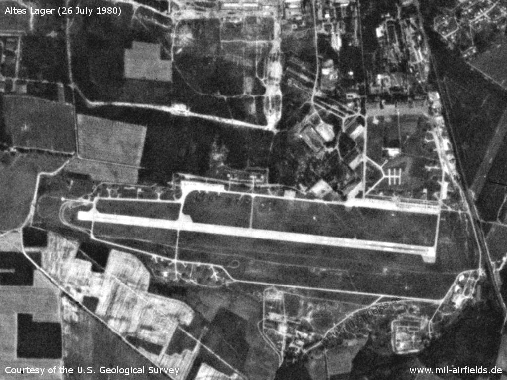 The Soviet Air Base Altes Lager, GDR, on 26 July 1980